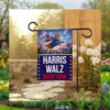 Harris Walz Right Now Garden Flag