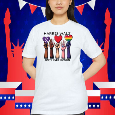 Harris Walz Unity Over Division Shirt