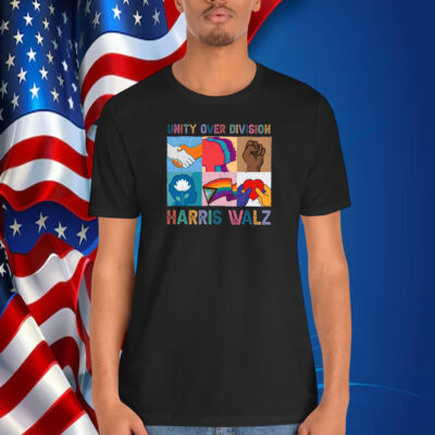 Harris Walz Unity Over Division T-Shirt
