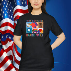 Harris Walz Unity Over Division T-Shirt