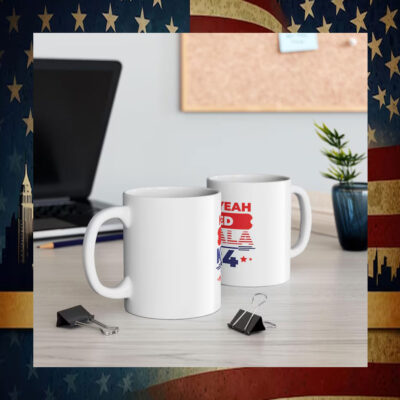 Hello Yeah I Vote Kamala 2024 Mug