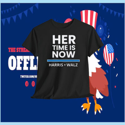 Her Time is Now Harris Walz Shirt
