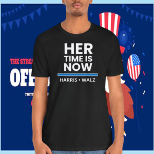 Her Time is Now Harris Walz Shirt
