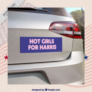 Hit Girls For Harris Car Magnet