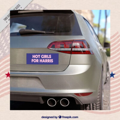 Hit Girls For Harris Car Magnet