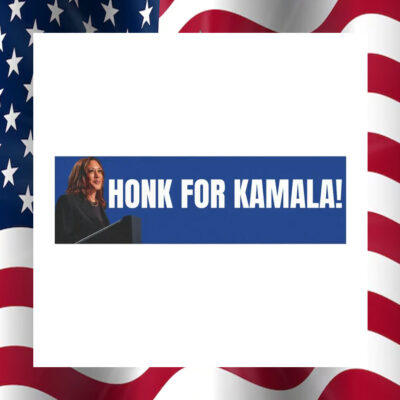 Honk For Kamala Car Magnet