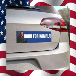 Honk For Kamala Car Magnet