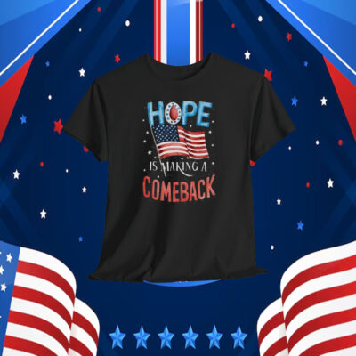 Hope Is Making A Comeback Michelle Obama Harris Walz Shirt