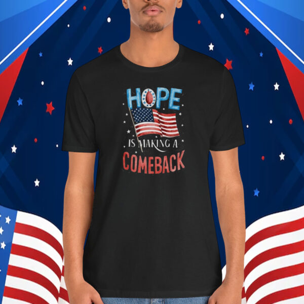 Hope Is Making A Comeback Michelle Obama Harris Walz Shirt