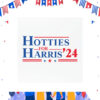 Hotties For Harris 24 Car Magnet
