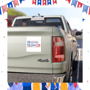 Hotties For Harris 24 Car Magnet