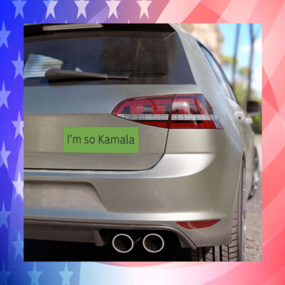 I'm So Kamala 2024 Car Magnet
