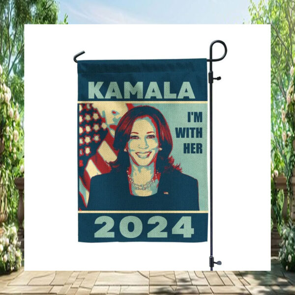 I'm With Her Kamala 2024 Flags