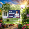 It's About Madam Time Kamala Yard Sign