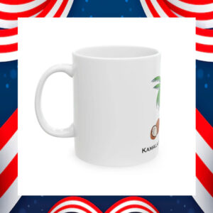 Kamala Harris 2024 Coconut Tree Mug
