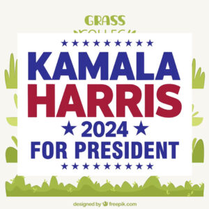 Kamala Harris 2024 For President Election Yard Signs