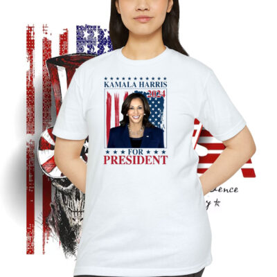 Kamala Harris 2024 For President T-Shirts