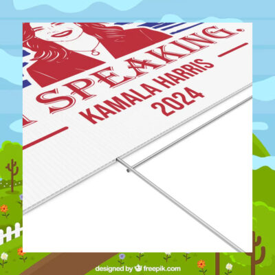 Kamala Harris 2024 I'm Speaking Election Yard Sign