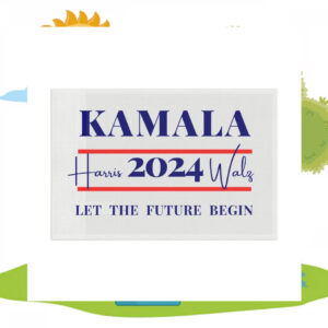 Kamala Harris 2024 Walz Let The Future Begin Flag
