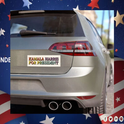 Kamala Harris For President 2024 Car Magnet