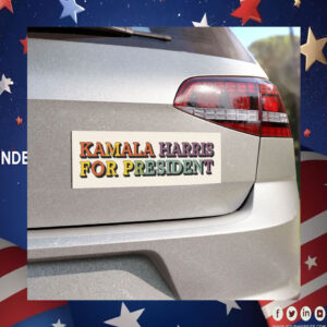 Kamala Harris For President 2024 Car Magnet