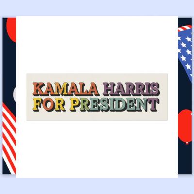 Kamala Harris For President 2024 Election Car Magnets