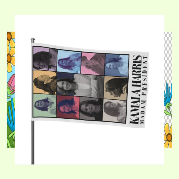 Kamala Harris Madam President Flag