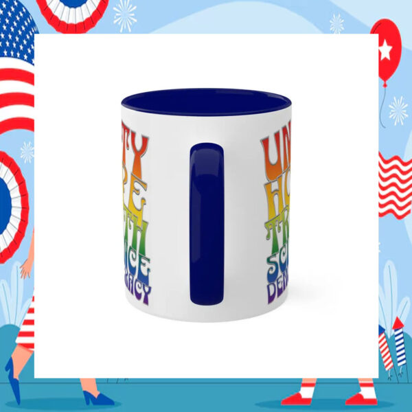 Kamala Harris Unity Hope Truth Science Democracy Mug