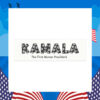 Kamala The First Woman President 2024 Car Magnet