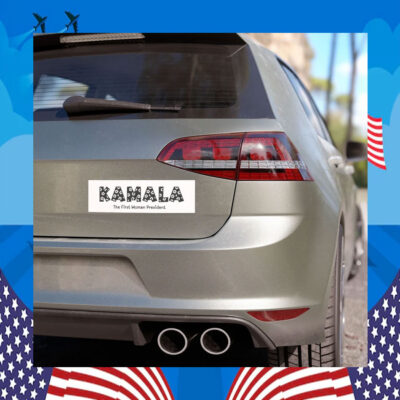 Kamala The First Woman President 2024 Car Magnet