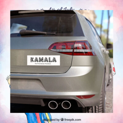 Kamala The First Woman President Car Magnet