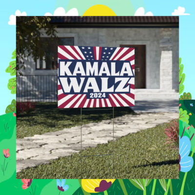 Kamala Walz 2024 Yard Signs