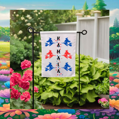 Kamala Witch Halloween Garden Flag