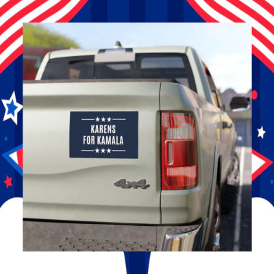 Karens For Kamala Car Magnet