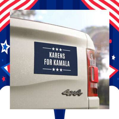 Karens For Kamala Car Magnet