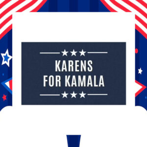 Karens For Kamala Car Magnet