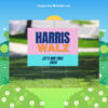 Let's Win This! Harris Walz 2024 Yard Sign