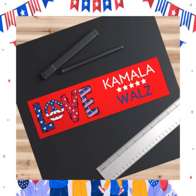 Love For Kamala Walz Sticker