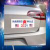 Official Cat Ladies For Harris Walz 24 Car Magnet