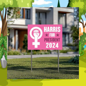 Official Harris For President 2024 Yard Signs