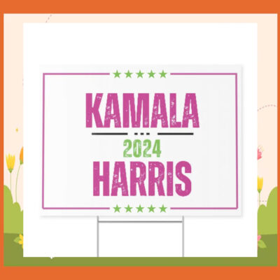 Official Kamala 2024 Harris Yard Sign