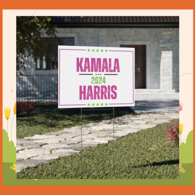 Official Kamala 2024 Harris Yard Sign