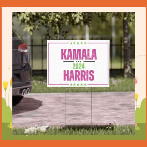 Official Kamala 2024 Harris Yard Sign