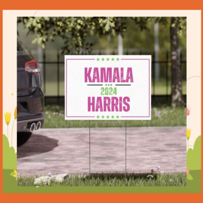 Official Kamala 2024 Harris Yard Sign