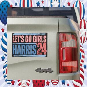 Official Let's Go Girls Harris 24 Car Magnet