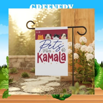 Pets For Kamala 2024 Election Flag