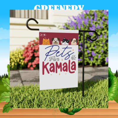 Pets For Kamala 2024 Election Flag