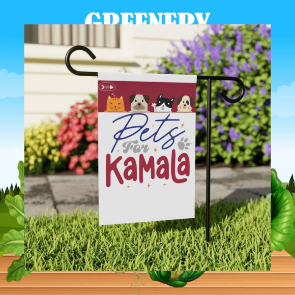 Pets For Kamala 2024 Election Flag