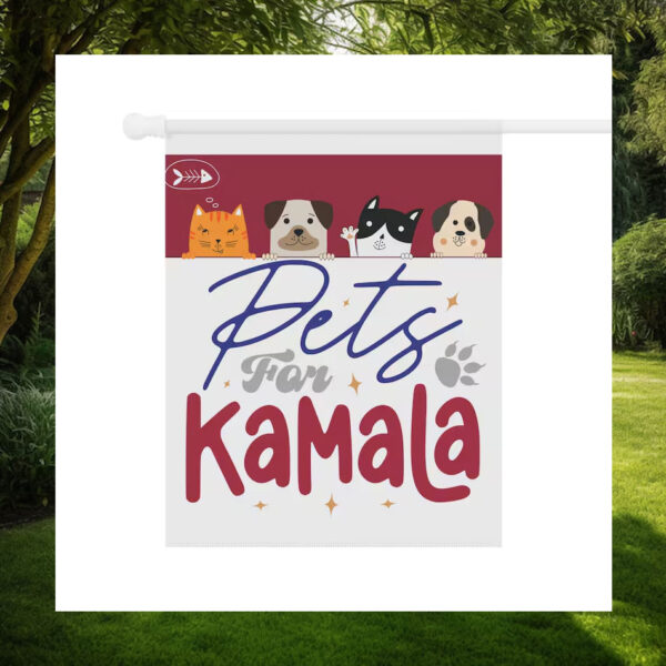 Pets For Kamala Flag