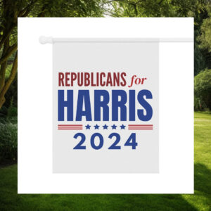 Republicans For Harris 2024 Flag
